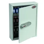 Phoenix Safe KC0601E raktų spinta &ndash; pilka &ndash; 42 kabliukai &ndash; elektroninis užraktas &ndash; montuojama ant sienos &ndash; 270 x 80 x 350 mm