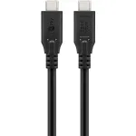 Goobay 74192 USB4 laidas, 1,5 m, juodas