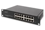 DIGITUS DN-80115 16 portų Gigabit Ethernet komutatorius 10 colių nemoduliuojamas