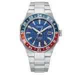 CITIZEN Promaster Diver Automatinis Vyri&scaron;kas Laikrodis NB6030-59L 41mm Super Titanium Mėlynas Ciferblatas