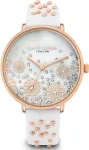 Daisy Dixon Women's Watch DD111WRG 38mm Rose Gold Tone Grey Faux Leather