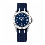 CHRONOTECH Vyri&scaron;kas laikrodis RW0039 39mm Nerūdijantis plienas Analoginis Kvarcinis Juodas ciferblatas Odinis dirželis