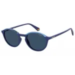 POLAROID PLD6125S-PJP Unisex Pilot Akiniai &ndash; Juodas Rėmelis, Pilki Poliarizuoti Lę&scaron;iai, 50 mm