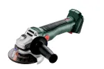 Metabo W 18 L BL 9-125 Belaidis Kampinis &Scaron;lifuoklis, 18 V, 125 mm, Be&scaron;epetinis, Žalia/Juoda, Įrankis Be Akumuliatoriaus, MetaBOX