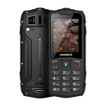 Hammer ROCK LTE | Juoda | 2.4 colio | IPS | 48 MB | 128 MB | Dual SIM | 3G | Pagrindinė kamera 2 MP | 3000 mAh