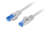 LANBERG Cat6a S/FTP eterneto laidas PCF6A-10CC-1000-S, 10 m, pilka, CCA, 500 MHz, RJ-45