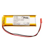 Akyga AKY0829 LP123497 Li-Po akumuliatorius 3,7 V 4500 mAh su PCM JST 2,54 2 kontaktų 150 mm