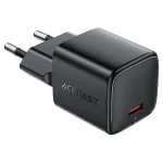 ACEFAST A117 GaN PD 20W USB-C sieninis įkroviklis &ndash; juodas