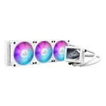ASUS ROG RYUJIN III 360 ARGB EXTREME WHT procesoriaus vandens au&scaron;intuvas 360 mm 3x120 mm baltas