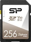Silicon Power Superior Pro 256GB SDXC UHS-II U3 V60 atminties kortelė (SP256GBSDXJV6V10)
