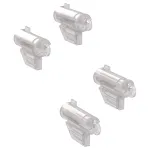 ABB 2CPX031434R9999 Įdėjimo rinkinys tu&scaron;čiavidurei sienai, skirtas UK600 korpusui, 3 eilės, 36 moduliai, balta (RAL 9010)