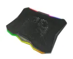 Esperanza EGC110 Xalok žaidimų RGB ne&scaron;iojamojo kompiuterio au&scaron;inimo pagrindas 17" (43,2 cm), 800 aps./min., juodas