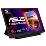 Ne&scaron;iojamas monitorius ASUS ZenScreen MB166C 15.6 colio Full HD IPS LED 1920x1080, 250 cd/m&sup2;, 5 ms, USB-C maitinimas