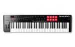 MIDI klaviatūra M-Audio Oxygen 61 MKV &ndash; 61 klavi&scaron;ų USB valdiklis su 16 padas, 8 rankenomis, ekranu, lenkimu (juoda)
