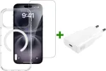 4SMARTS 3-in-1 Premium Starter Set, skirtas Apple iPhone 18 Pro / 17 Pro MagSafe