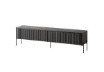 TV spintelė cama meble VERA 190x40x50 cm matinė juoda