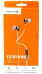 Evelatus Universal Hands Free EEP01 su mikrofonu, universal 3,5 mm, baltas