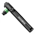 ROCKBROS HQ-75D-CO2 2-in-1 Mini dviračio pompa ir CO2 pripūtėjas - juoda