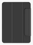 Pomologic BookCover dėklas iPad Pro 11 (2024) M4 &ndash; juodas folijo su stoveliu, Sleep/Wake ir palaikymu Apple Pencil