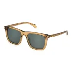 Just Cavalli SJC035-540913 akiniai nuo saulės vyrams, stačiakampiai, juoda/pilka, 54 mm
