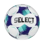 Select Tempo v26 FIFA Basic futbolo kamuolys, baltai violetinis žalias, 110055, 4 dydis