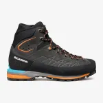 Scarpa Zodiac Tech GTX alpinizmo batai, GORE-TEX Performance Comfort, Perwanger oda, Vibram Mont padas, Anthracite/Tonic Orange, EU 44
