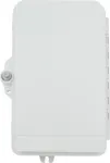 Lightwin HAK 8XSC/APC IP55 FTTx sieninė i&scaron;vadas iki 8 skaidulų, SC/APC arba LC duplex adapteriai, 8x SC/APC i&scaron; anksto įmontuoti, IP55 atsparus oro sąlygoms, sieninis optinis paskirstymo modulis