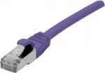 EXERTIS CONNECT Cat 6 F/UTP PoE bekalis komutacinis kabelis, violetinės spalvos, 10 m 854415