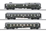 M&auml;rklin 42490 H0 DRG greitojo traukinio trijų vagonų rinkinys PwPost4&uuml;-28