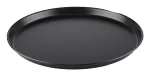 APS picos padėklas, skersmuo 360 mm, juodas, nepadengtas mėlynasis plienas, 1 vnt. 73510