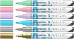 Schneider Paint-It 310 V2 akrilinių markerių rinkinys, įvairių spalvų, 2,0 mm apvalus antgalis, 6 vnt. 120196