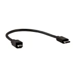 E+P CC 324/02 USB 3.1 kabelis, 0,2 m, USB-C į Micro-B, juodas 0000853270