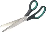 Wolfcraft 4117000 Buitinės žirklės 250 mm juodos-žalios