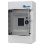 Kopp 350914040 skirstomoji dėžutė, 1 eilė, 8 moduliai