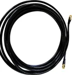 Wittenberg Antennen 10 m antenos kabelis SMA male į SMA male 50 omų mažo slopinimo koaksialinis juodas 103484
