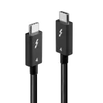 Lindy 1 m Thunderbolt 4 laidas, 40 Gbps, pasyvus, vyri&scaron;kas, vyri&scaron;kas