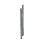 Hager UN09A universali montavimo juosta, 1350 mm, nerūdijantysis plienas, rinkinys i&scaron; 2 vnt., skydams nuo 160 mm gylio