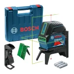 Bosch GCL 2-15 G linijinis/ta&scaron;kinis lazerinis nivelyras 10 m 500-540 nm (< 10 mW)