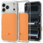 Spigen Ultra Hybrid T Mag MagSafe dėklas iPhone 17 Pro Max / 18 Pro Max - blizgus oranžinis