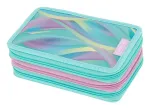 Herlitz TriCase Minty Love penalas, 31 dalių, poliesteris, trys skyriai, 3 užtrauktukai 400205914