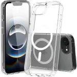 Nevox StyleShell SHOCKFlex dėklas, skirtas iPhone 16e/17e, suderinamas su MagSafe, permatomas