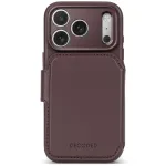 Decoded Leather Detachable Wallet odinis dėklas, skirtas iPhone 18 Pro Max / 17 Pro Max, MagSafe, Chocolat Brown