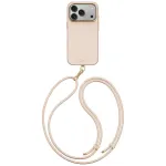 UNIQ Coehl Mirelle dėklas, skirtas iPhone 18 Pro / 17 Pro, magnetiniam įkrovimui, rožinis