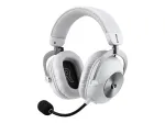 Logitech G Pro X3 Lightspeed ausinės, baltos spalvos (981-001748)