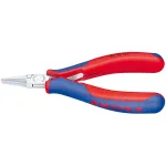 KNIPEX elektroninės griebimo replės 115 mm precizinės replės smulkiems surinkimo darbams elektronikoje ir tiksliosios mechanikos srityje &ndash; griebimui, laikymui ir lenkimui &ndash; dėžinis lankstas