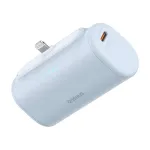 Ne&scaron;iojamas įkroviklis Baseus Compact IP 5000mAh 20W (mėlyna)