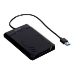 Unitek Y-3036 i&scaron;orinė HDD/SSD dėžutė, 2,5&Prime; SATA III 6G, USB 3.0, UASP, juoda