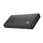 Ne&scaron;iojama baterija Green Cell PowerPlay Ultra 26800 mAh, 128 W, Quick Charge 3.0, 2x USB-C, 2x USB-A, grafitas