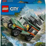 LEGO City Visureigis 4x4 statybinis rinkinys 60447 &ndash; 221 detalė, 1 minifigūrėlė, nuo 6 metų