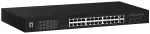 LevelOne GEP-2841 tinklo jungiklis Valdomas L2 Gigabit Ethernet (10/100/1000) Power over Ethernet (PoE) 1U Juodas